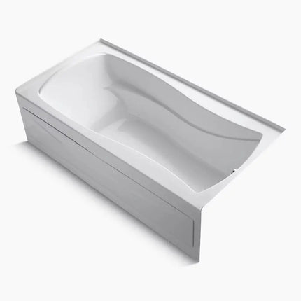 Kohler Mariposa 66" x 36" alcove Heated BubbleMassage air bath with Bask heated surface, right drain K-1224-GHRAW-0 - Plumbing Market