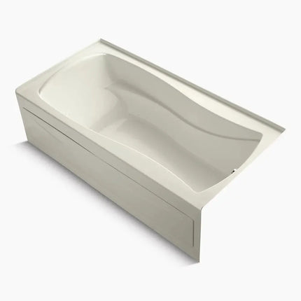 Kohler Mariposa 66" x 36" alcove Heated BubbleMassage air bath with Bask heated surface, right drain K-1224-GHRAW-96 - Plumbing Market
