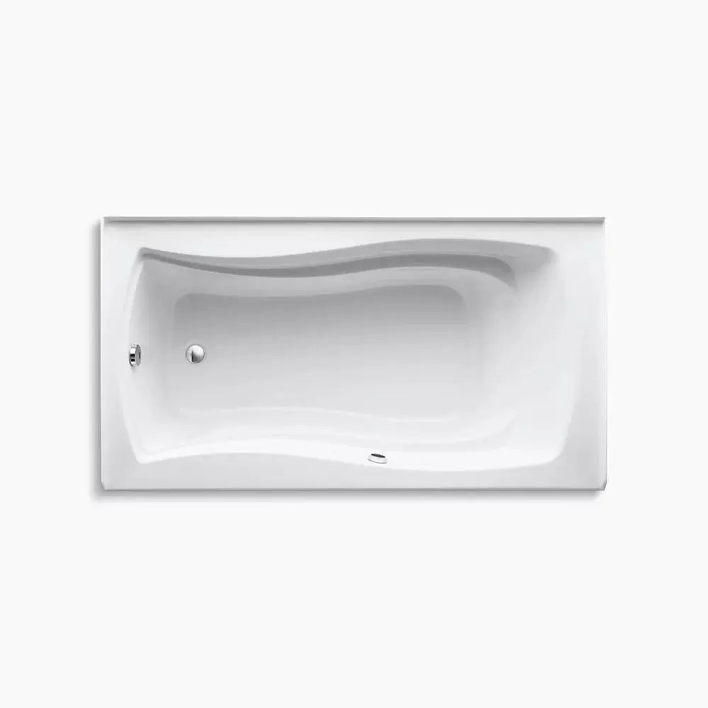Kohler Mariposa 66" x 36" alcove bath with Bask heated surface, left drain K-1229-LAW-96 - Plumbing Market