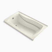Kohler Mariposa 66" x 36" alcove bath with Bask heated surface, left drain K-1229-LW-96 - Plumbing Market