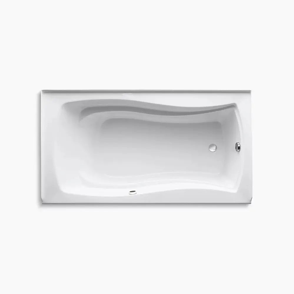 Kohler Mariposa 66" x 36" alcove bath with Bask heated surface, right drain K-1229-RW-0 - Plumbing Market
