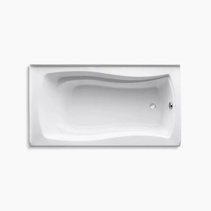 Kohler Mariposa 66" x 36" alcove bath with alcove and right-hand drain K-1229-R-0 - Plumbing Market