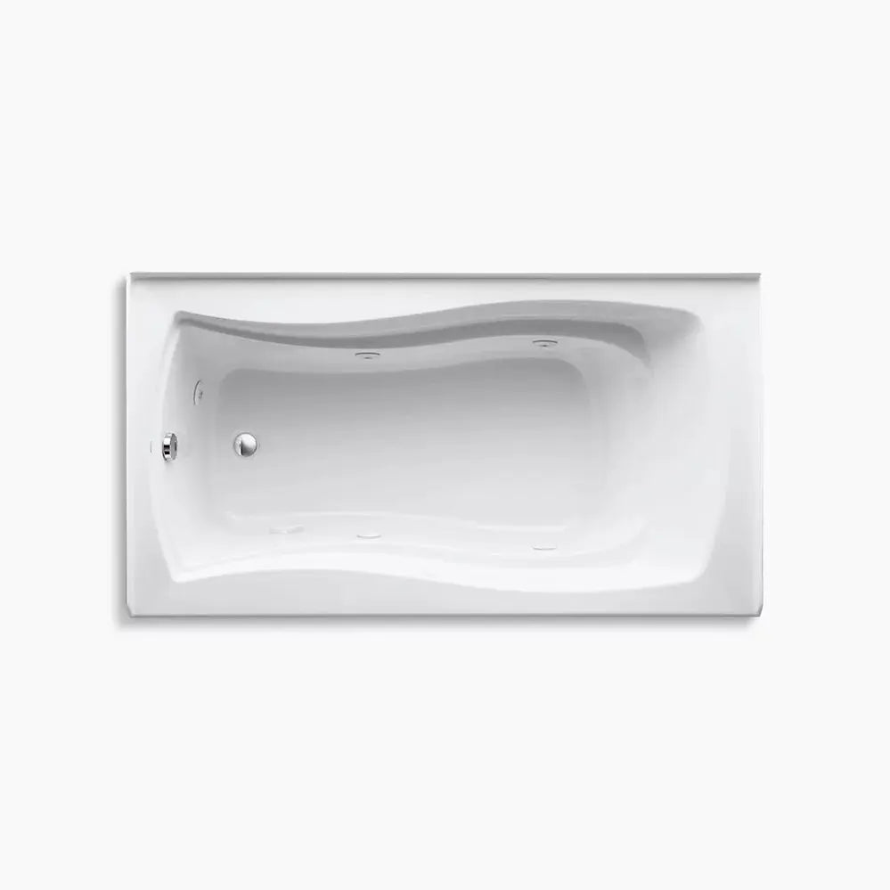 Kohler Mariposa 66" x 36" alcove heated whirlpool, left drain K-1224-HL-0 - Plumbing Market