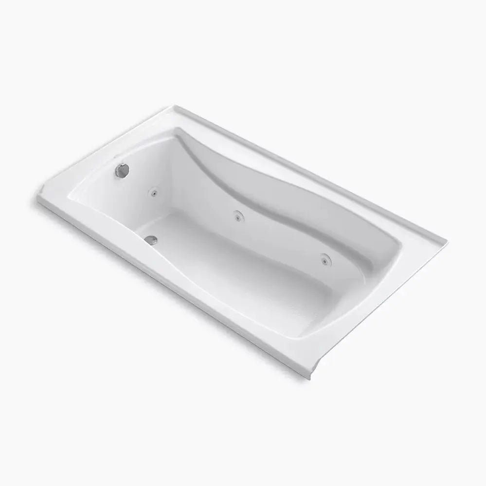 Kohler Mariposa 66" x 36" alcove heated whirlpool, left drain K-1224-LH-0 - Plumbing Market