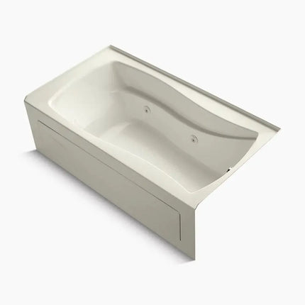 Kohler Mariposa 66" x 36" alcove heated whirlpool, right drain K-1224-HR-96 - Plumbing Market