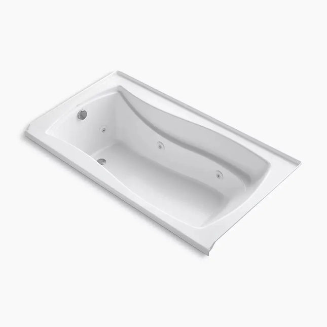 Kohler Mariposa 66" x 36" alcove whirlpool, left drain K-1224-L-0 - Plumbing Market