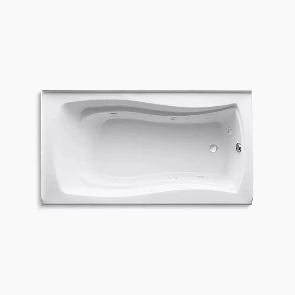 Kohler Mariposa 66" x 36" alcove whirlpool, right drain K-1224-R-96 - Plumbing Market