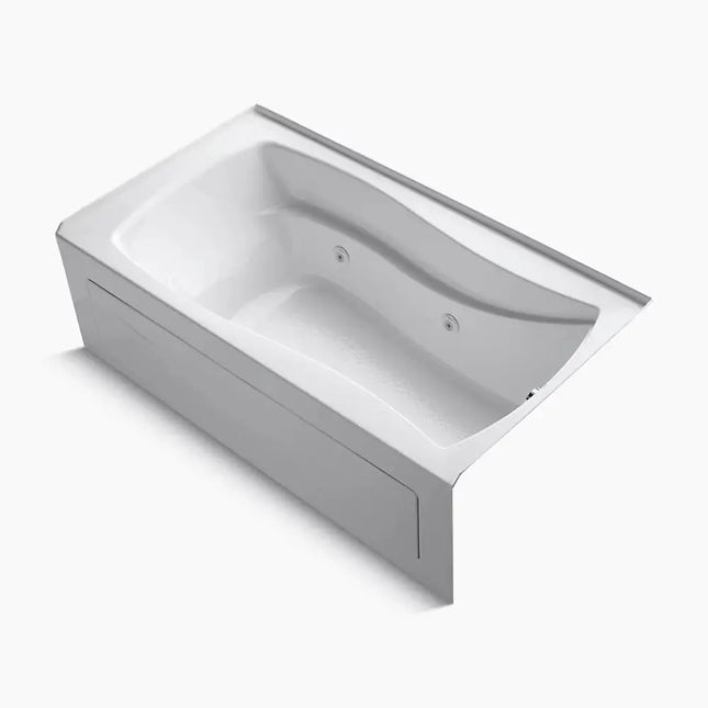 Kohler Mariposa 66" x 36" alcove whirlpool, right drain K-1224-RA-0 - Plumbing Market