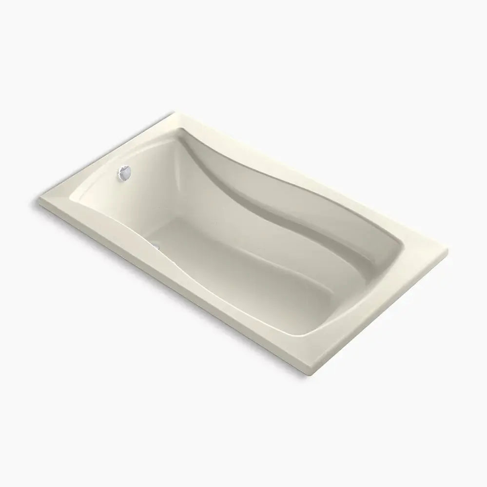 Kohler Mariposa 66" x 36" drop-in Heated BubbleMassage air bath with Bask heated surface K-1224-GHW-96 - Plumbing Market