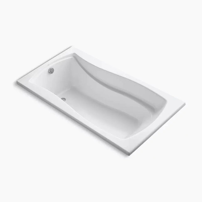 Kohler Mariposa 66" x 36" drop-in bath with Bask heated surface K-1229-W1-0 - Plumbing Market