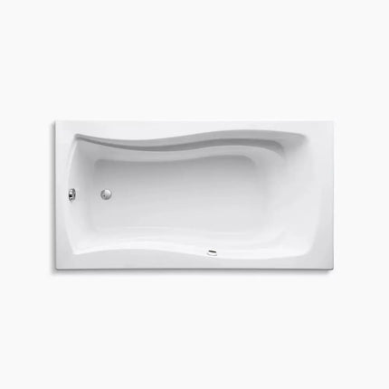 Kohler Mariposa 66" x 36" drop-in bath with Bask heated surface K-1229-W1-0 - Plumbing Market