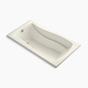 Kohler Mariposa 66" x 36" drop-in bath with Bask heated surface K-1229-W1-96 - Plumbing Market