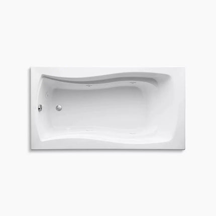 Kohler Mariposa 66" x 36" drop-in whirlpool bath K-1224-0 - Plumbing Market