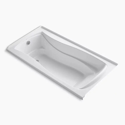 Kohler Mariposa 72" x 36" alcove Heated BubbleMassage air bath with Bask heated surface, left drain K-1257-GHLW-0 - Plumbing Market