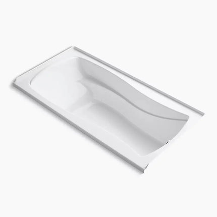 Kohler Mariposa 72" x 36" alcove Heated BubbleMassage air bath with Bask heated surface, right drain K-1257-GHRW-0 - Plumbing Market