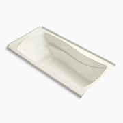 Kohler Mariposa 72" x 36" alcove Heated BubbleMassage air bath with Bask heated surface, right drain K-1257-GHRW-96 - Plumbing Market