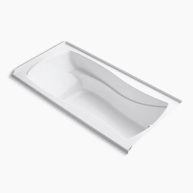 Kohler Mariposa 72" x 36" alcove Heated BubbleMassage air bath, right drain K-1257-GHRF-0 - Plumbing Market