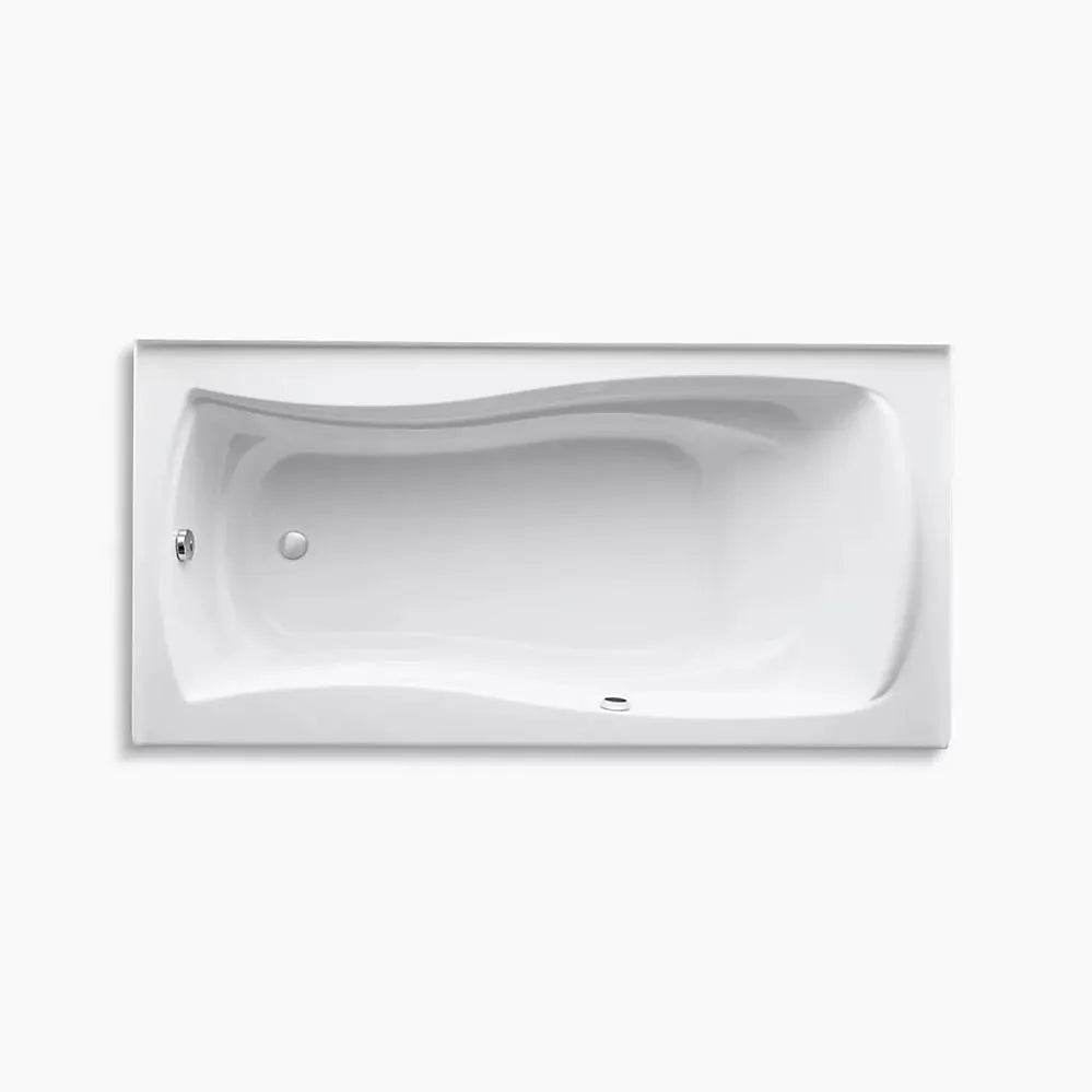 Kohler Mariposa 72" x 36" alcove bath with Bask heated surface, left drain K-1259-LAW-0 - Plumbing Market