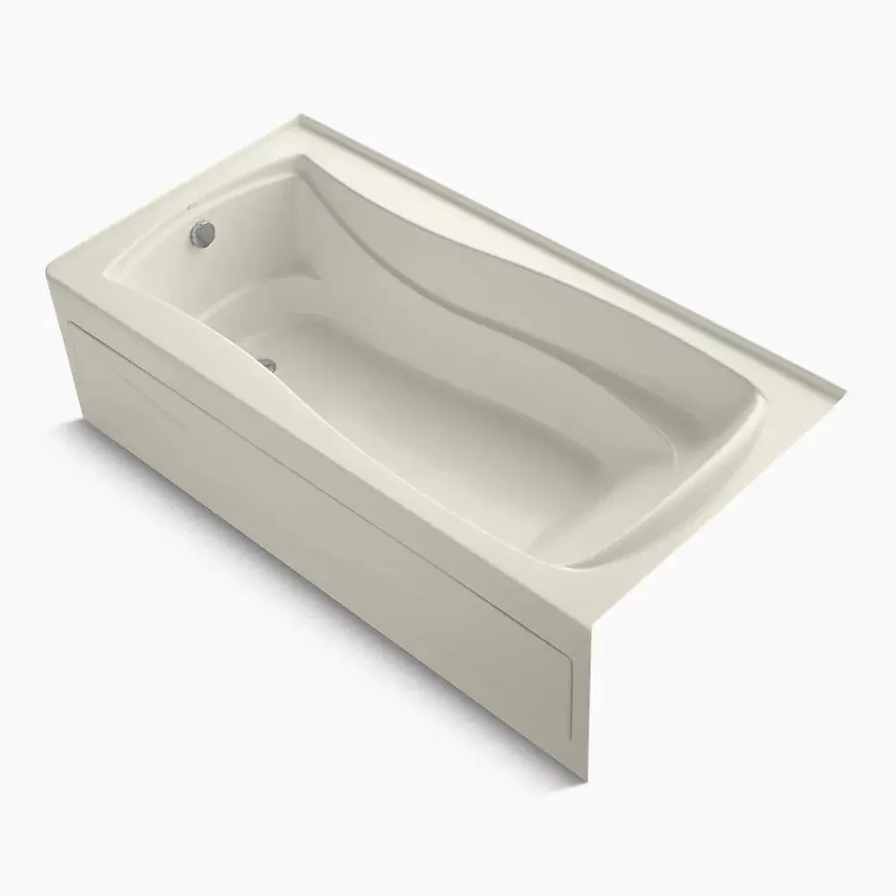Kohler Mariposa 72" x 36" alcove bath with Bask heated surface, left drain K-1259-LAW-96 - Plumbing Market