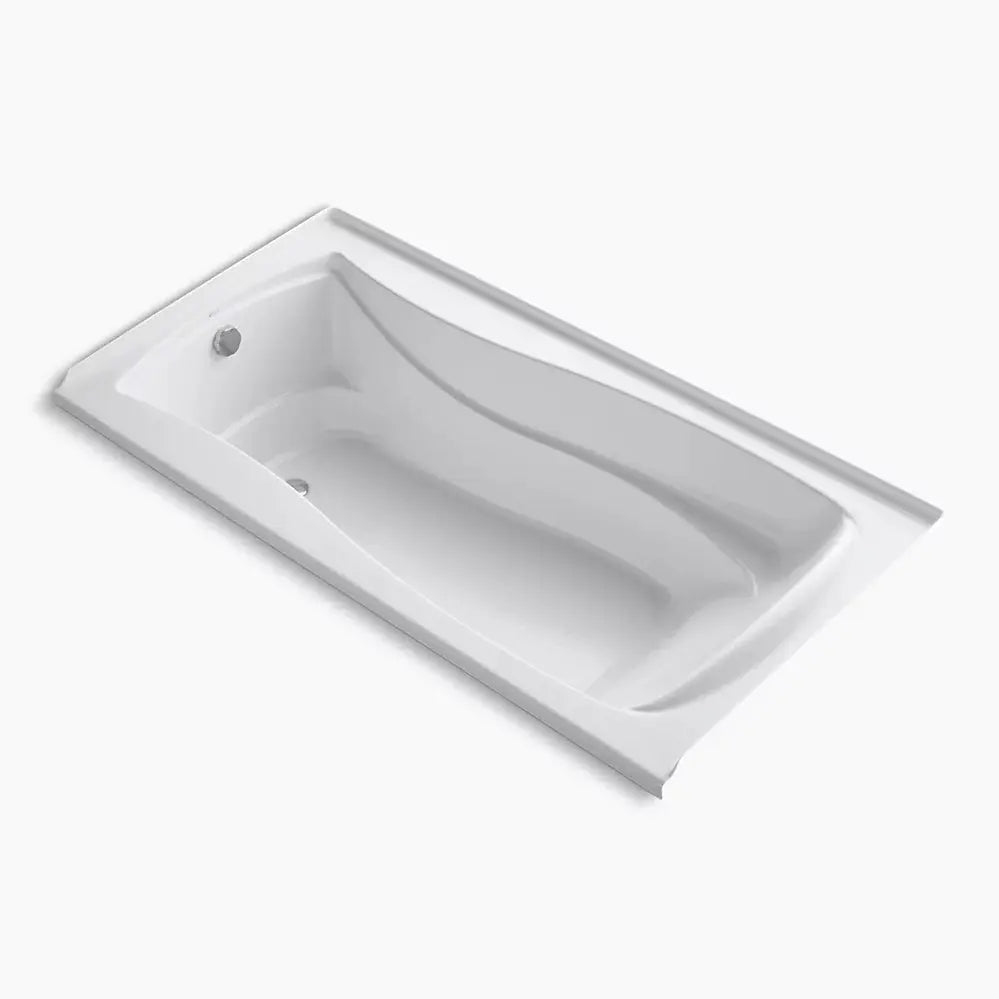 Kohler Mariposa 72" x 36" alcove bath with Bask heated surface, left drain K-1259-LW-0 - Plumbing Market