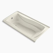 Kohler Mariposa 72" x 36" alcove bath with Bask heated surface, left drain K-1259-LW-96 - Plumbing Market