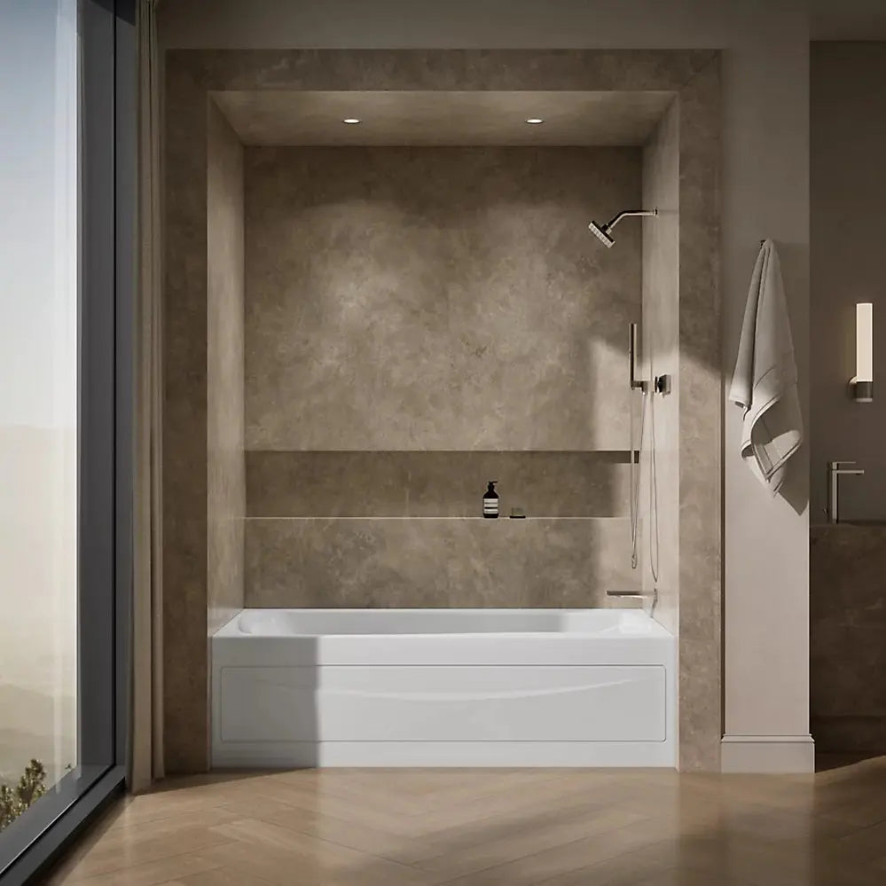 Kohler Mariposa 72" x 36" alcove bath, right drain K-1259-RA-0 - Plumbing Market
