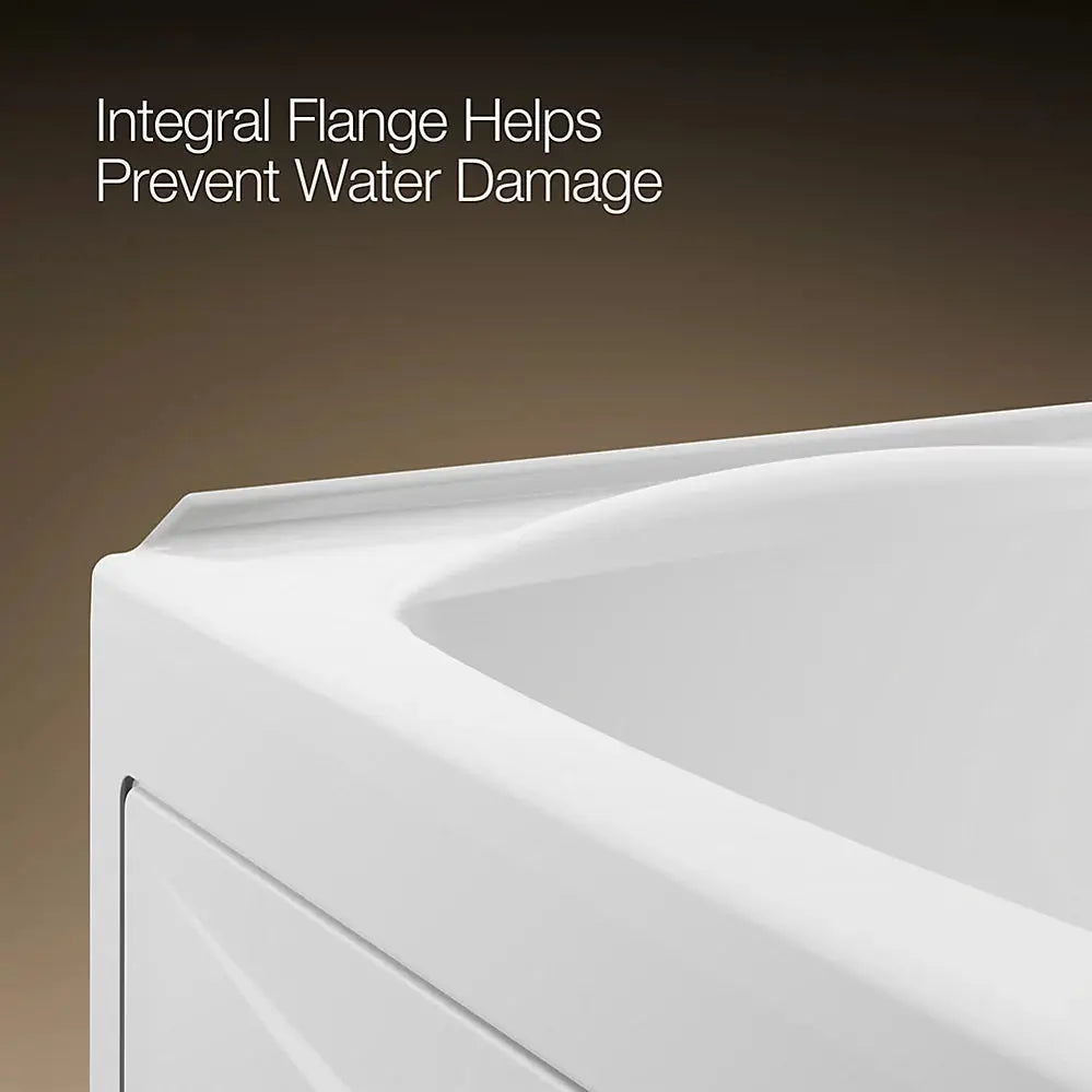 Kohler Mariposa 72" x 36" alcove bath, right drain K-1259-RA-0 - Plumbing Market