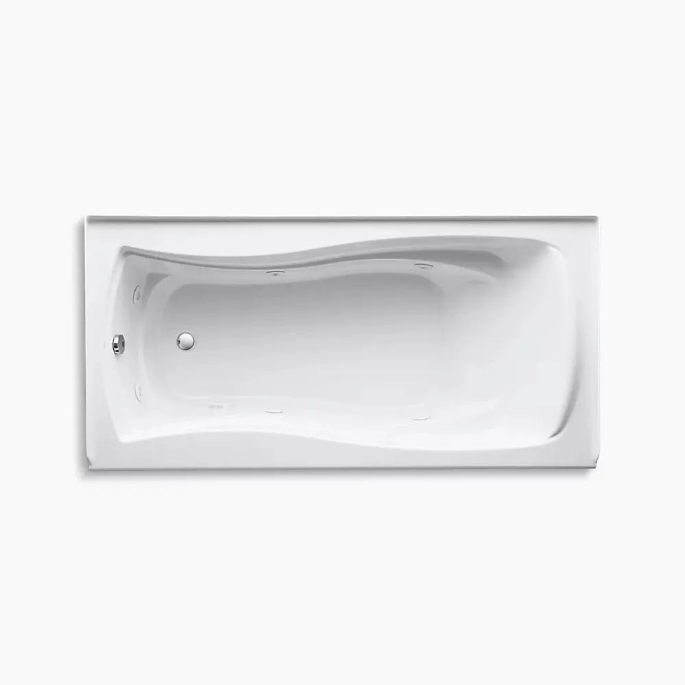 Kohler Mariposa 72" x 36" alcove whirlpool bath, left drain K-1257-L-0 - Plumbing Market