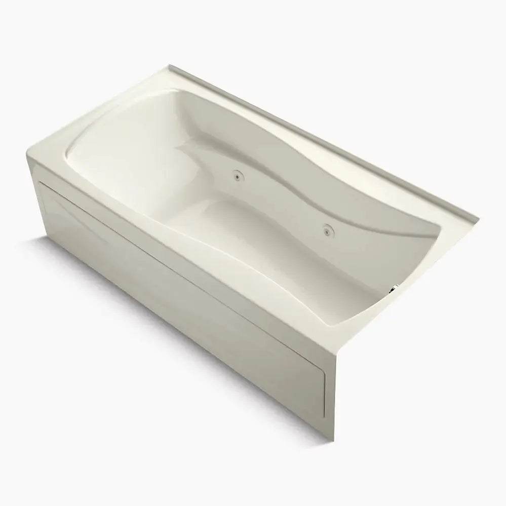 Kohler Mariposa 72" x 36" alcove whirlpool bath, right drain K-1257-HR-96 - Plumbing Market