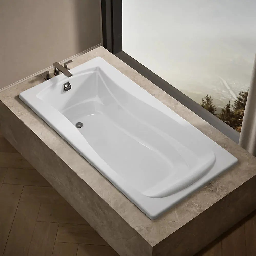 Kohler Mariposa 72" x 36" drop-in bath K-1259-0 - Plumbing Market