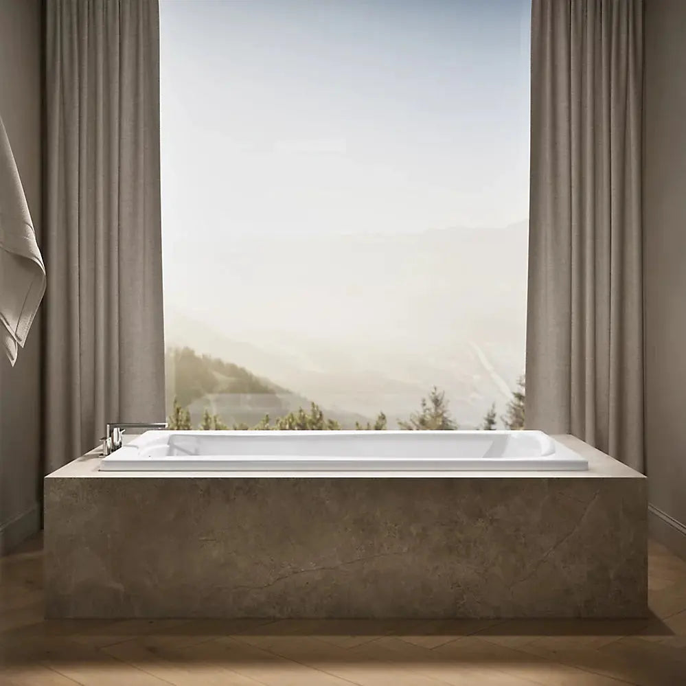 Kohler Mariposa 72" x 36" drop-in bath K-1259-0 - Plumbing Market