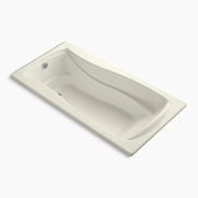 Kohler Mariposa 72" x 36" drop-in bath with Bask heated surface K-1259-W1-96 - Plumbing Market