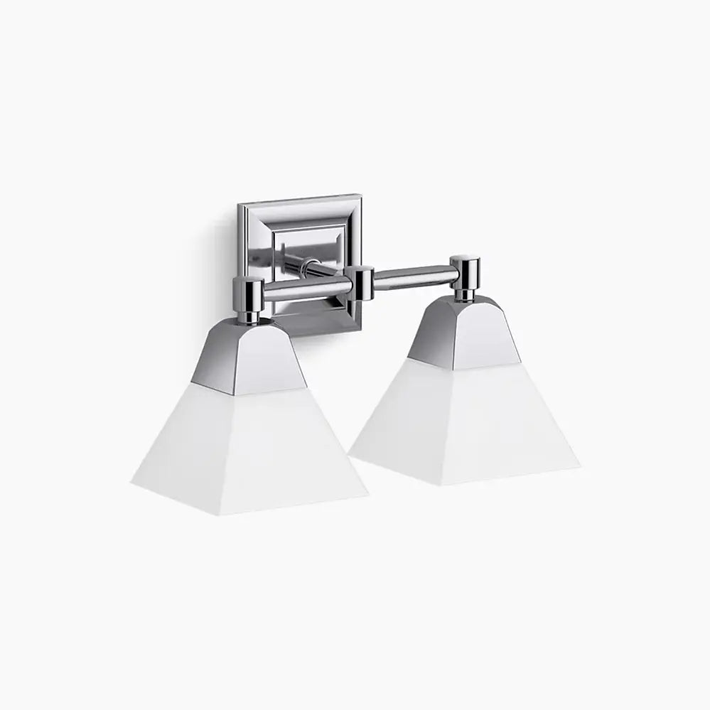 Kohler Memoirs 2 Light Vanity 23687-BA02-CPL - Plumbing Market