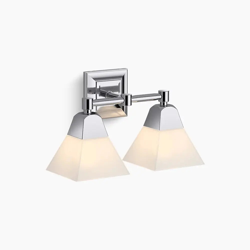 Kohler Memoirs 2 Light Vanity 23687-BA02-CPL - Plumbing Market