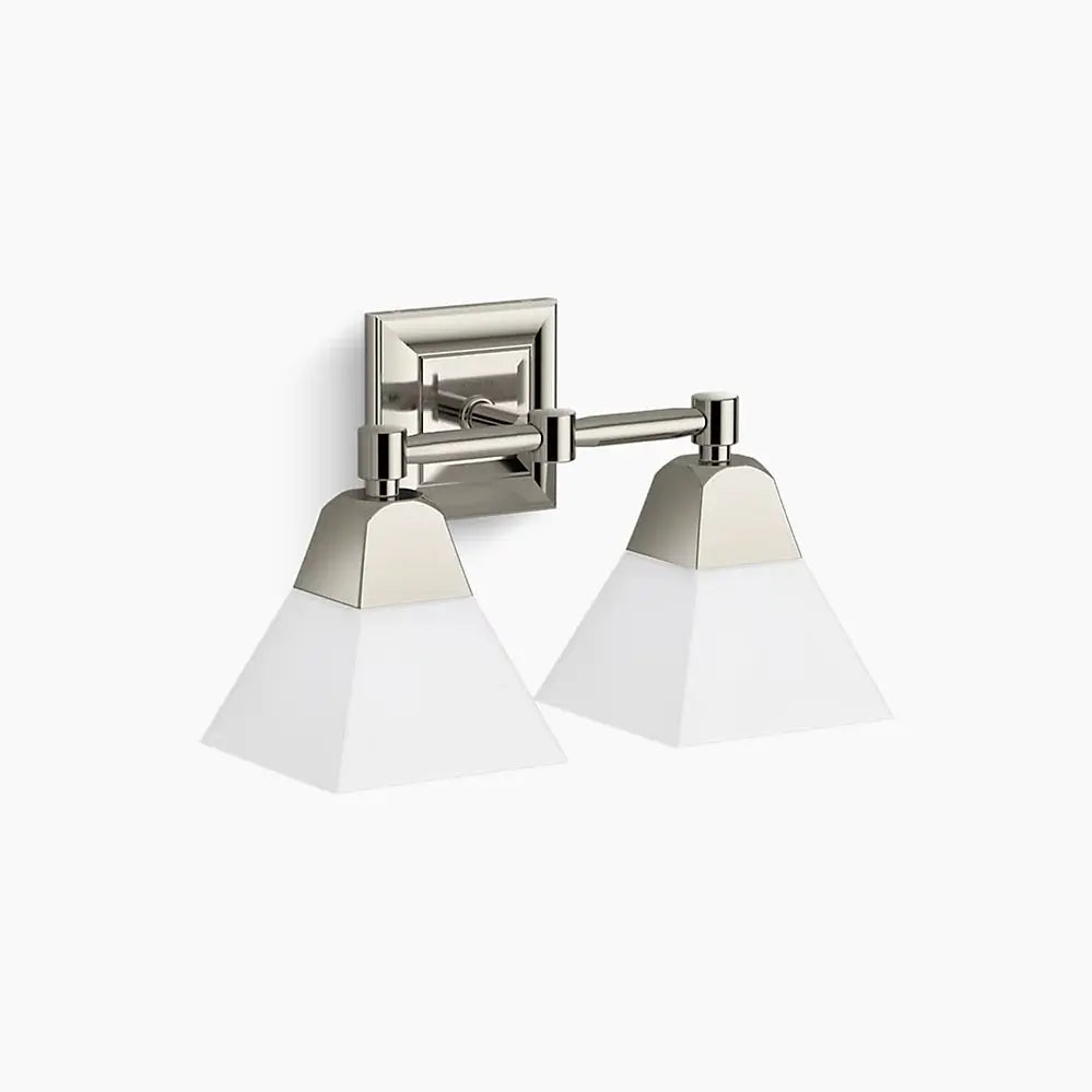 Kohler Memoirs 2 Light Vanity 23687-BA02-SNL - Plumbing Market