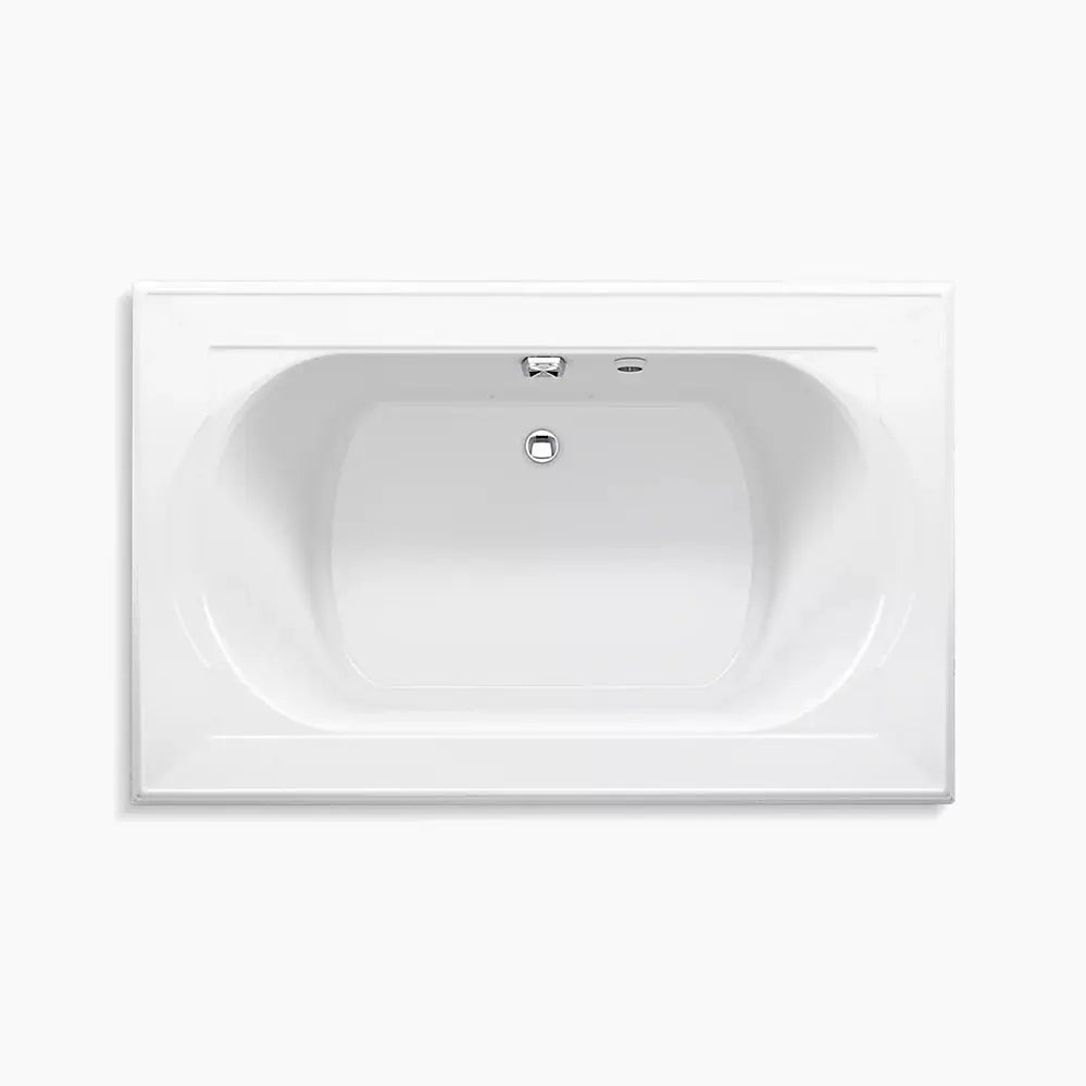 Kohler Memoirs 66" x 42" drop-in Heated BubbleMassage air bath K-1170-GH-96 - Plumbing Market