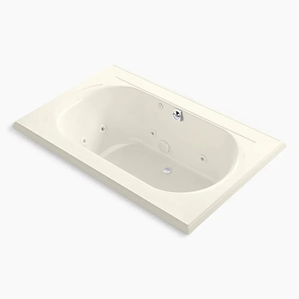 Kohler Memoirs 66" x 42" drop-in whirlpool bath K-1170-JHH-96 - Plumbing Market