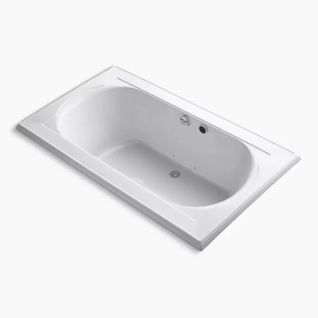 Kohler Memoirs 72" x 42" drop-in Heated BubbleMassage air bath K-1418-GH-0 - Plumbing Market