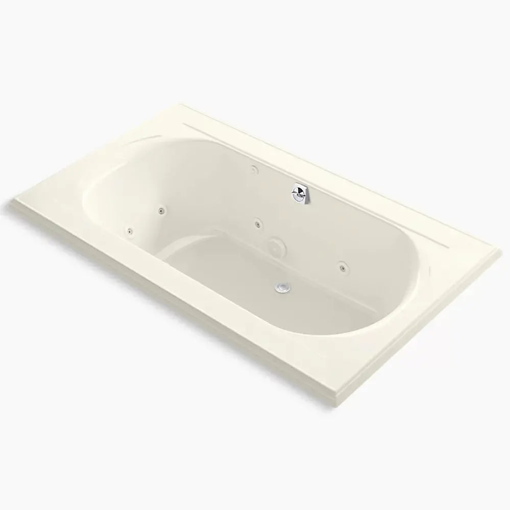 Kohler Memoirs 72" x 42" drop-in whirlpool bath K-1418-JHH-96 - Plumbing Market