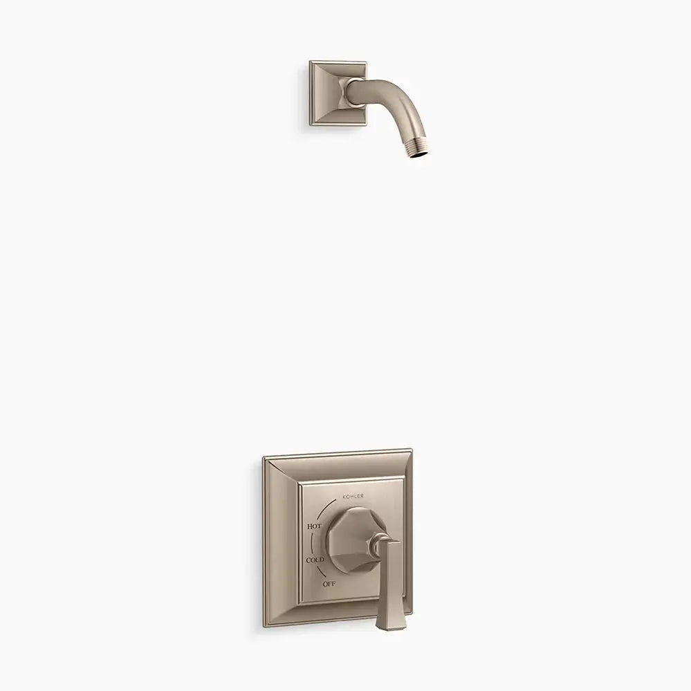 Kohler Memoirs Stately Shwr Trm,Less Head-Deco TLS462-4V-BV - Plumbing Market