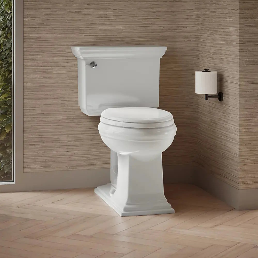 Kohler Memoirs Stately Two-piece elongated toilet, 1.6 gpf White - Plumbing Market