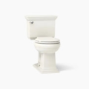 Kohler Memoirs Stately Two-piece round-front toilet, 1.28 gpf Biscuit 3933-96 - Plumbing Market