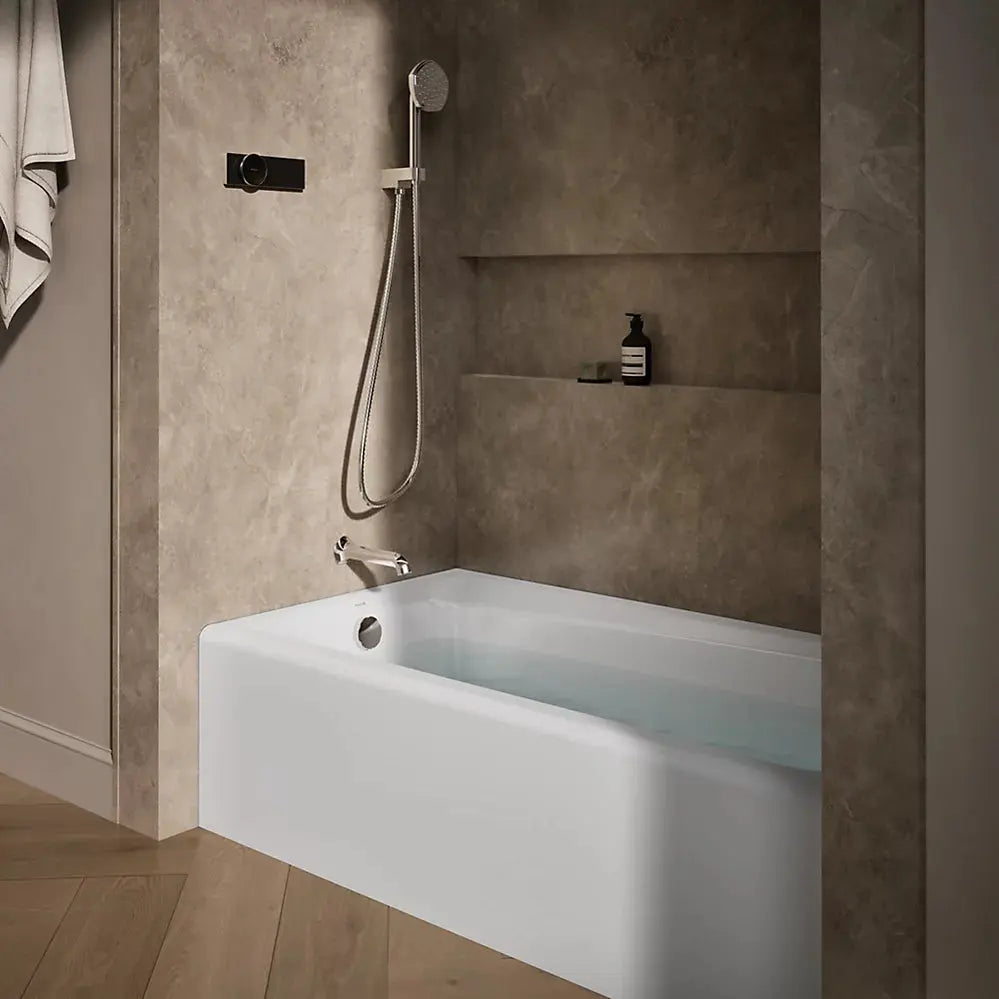 Kohler Mendota 60" x 32" alcove bath, left drain K-505-0 - Plumbing Market