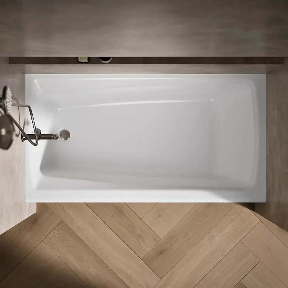 Kohler Mendota 60" x 32" alcove bath, left drain K-505-0 - Plumbing Market