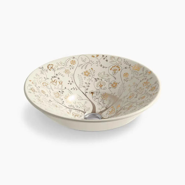 Kohler Mille Fleurs  Vessels Conical Lav 14223-T9-47 - Plumbing Market