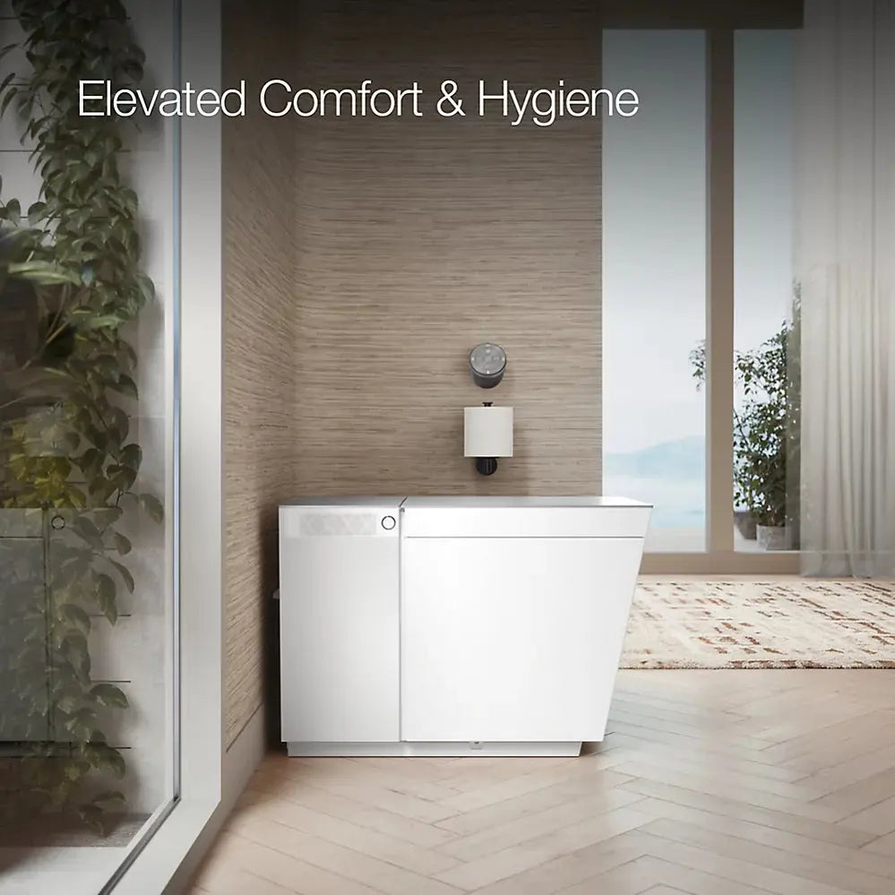 Kohler Numi 2.0 One-piece elongated smart toilet, dual-flush White - Plumbing Market