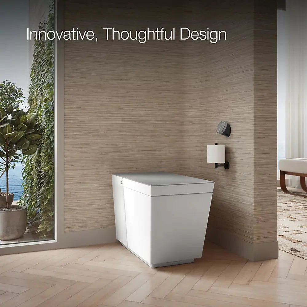 Kohler Numi 2.0 One-piece elongated smart toilet, dual-flush White - Plumbing Market