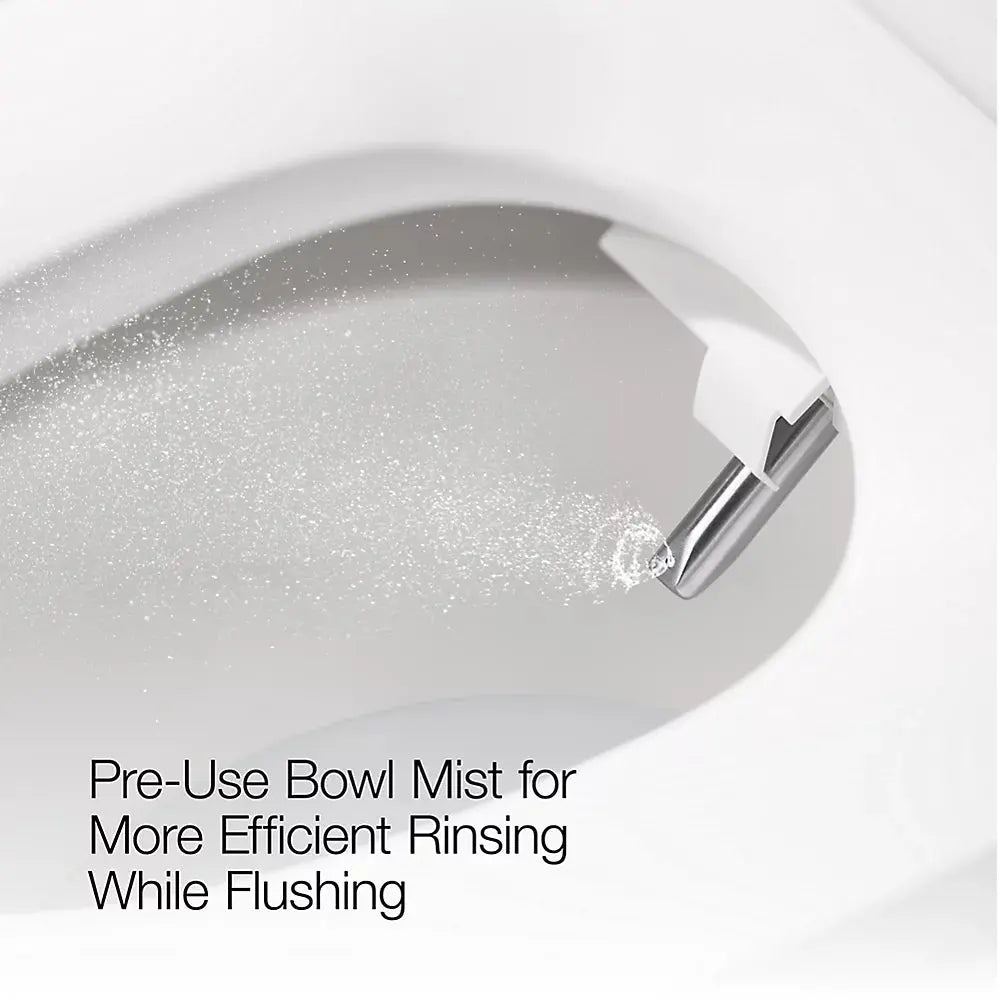 Kohler Numi 2.0 One-piece elongated smart toilet, dual-flush White - Plumbing Market