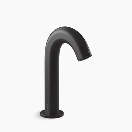 Kohler Oblo Touchless single-hole bathroom faucet in matte black - Plumbing Market
