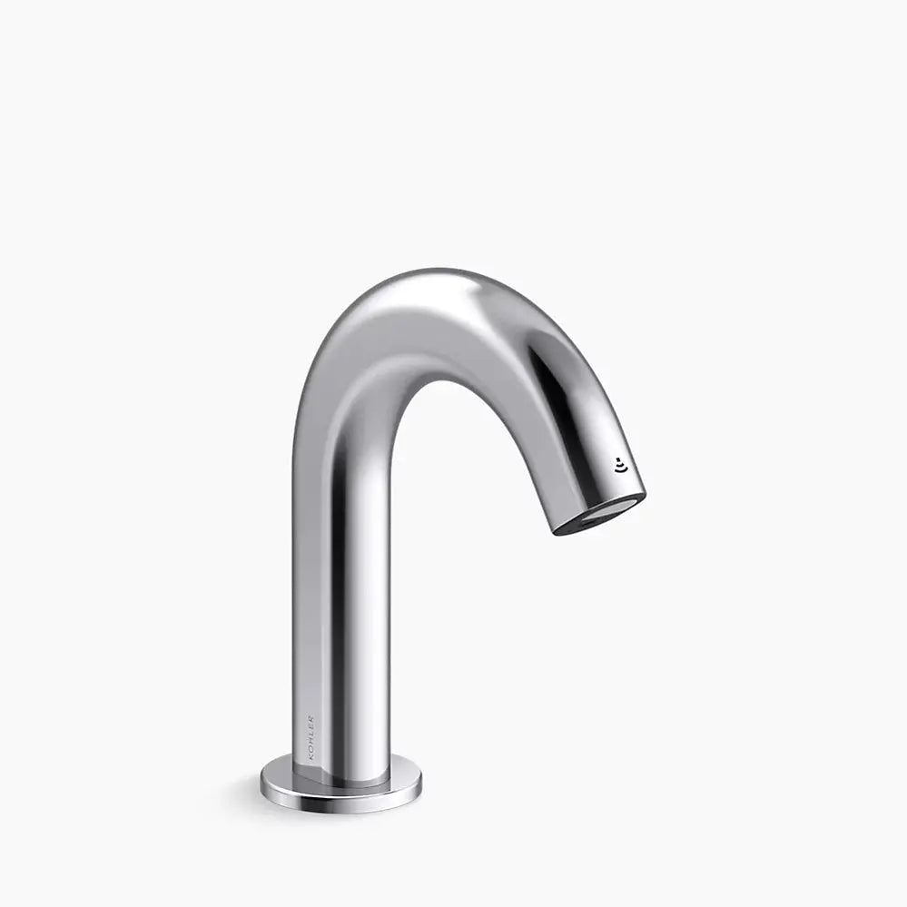 Kohler Oblo Touchless single-hole lavatory faucet with Kinesis sensor technology, DC-powered, less drain, 0.5 gpm - Plumbing Market